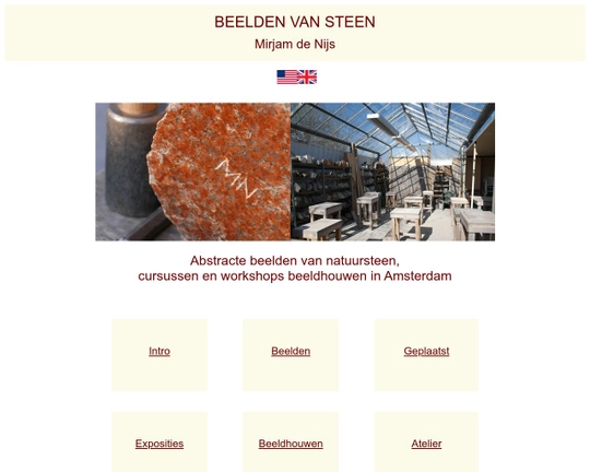 Beelden van Steen Logo