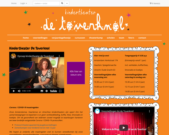 Kindertheater De Toverknol Logo