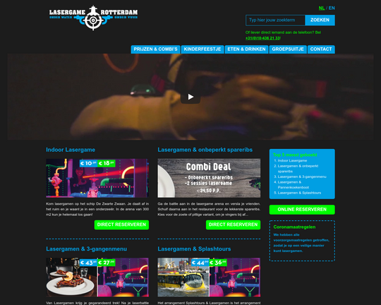 Lasergame Rotterdam Logo