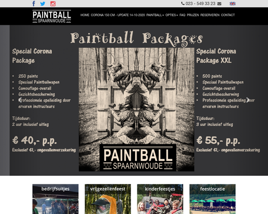 Paintball Spaarnwoude Logo